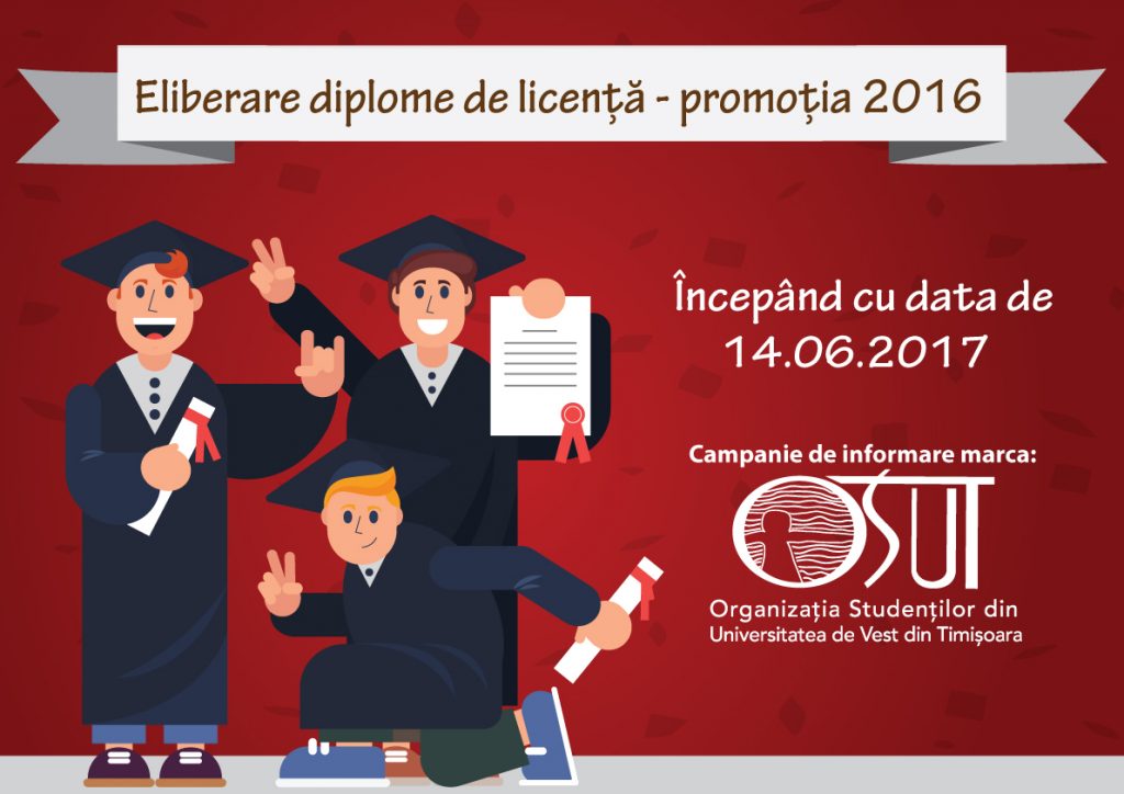 Eliberare Diplome De Licență Promoția 2016 Osut Organizația